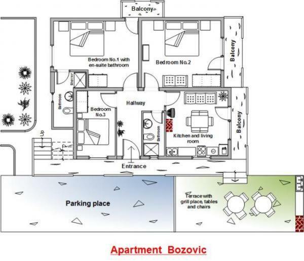 Apartment Bozovic Orebic Phòng bức ảnh